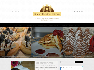 simplydeliciouskitchen.com snapshot