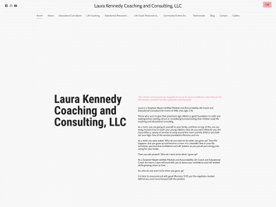 laurakennedycoachingandconsulting.com snapshot