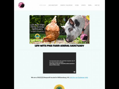 www.lifewithpigs.com snapshot