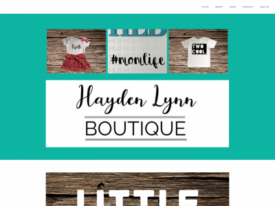www.haydenlynnboutique.com snapshot