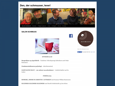 schmuus.dk snapshot