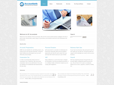 afaccountants.co.uk snapshot