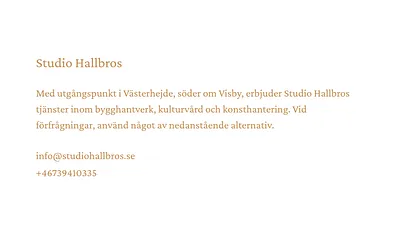 studiohallbros.se snapshot