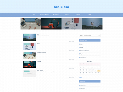 kaniblogs.com snapshot