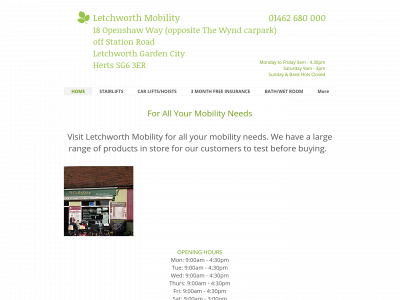 scootermobility.co.uk snapshot