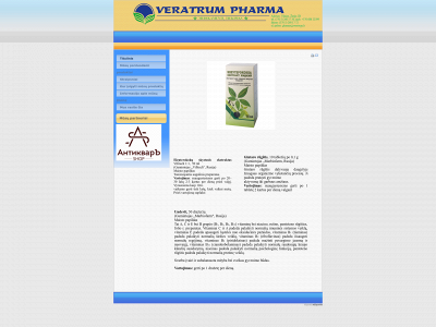 veratrum.lt snapshot