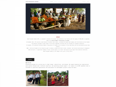 www.seedprogramscanada.org snapshot