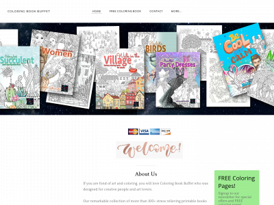 www.coloringbookbuffet.com snapshot