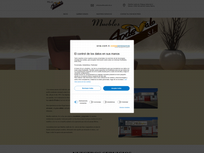 mueblesandevalo.es snapshot