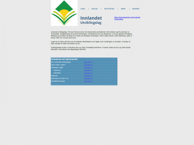 innlandetutviklingslag.no snapshot