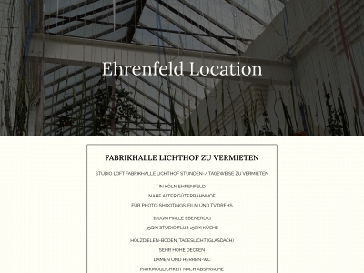 ehrenfeld-location.de snapshot