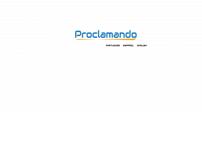 proclamando.org snapshot