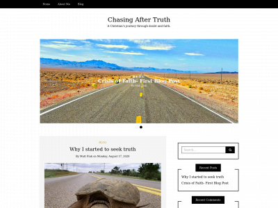 chasingaftertruth.com snapshot