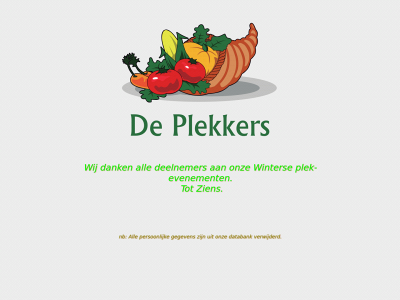 de-plekkers.be snapshot