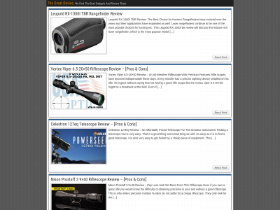 thegreatdevice.com snapshot