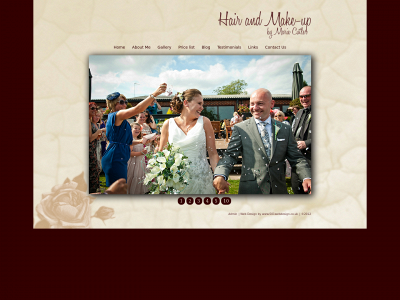 www.mariehairandmakeup.com snapshot