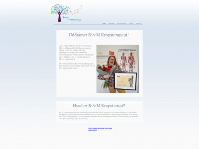 bodyharmony.dk snapshot