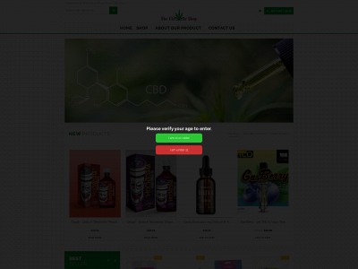 theflowercbdshop.com snapshot