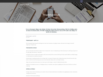 framtidsutsikt.nu snapshot