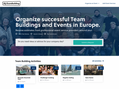 myteambuilding.eu snapshot