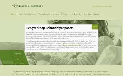 behandelpaspoort.nl snapshot