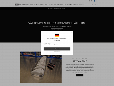 lowscoresgolf.se snapshot