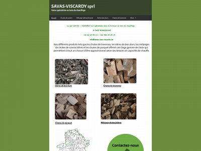 savas-bois-viscardy.be snapshot