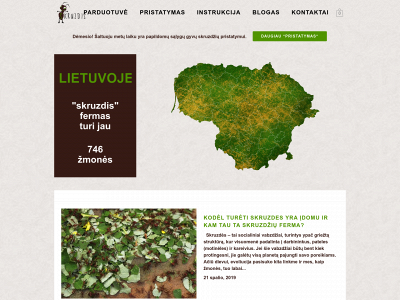 skruzdis.lt snapshot