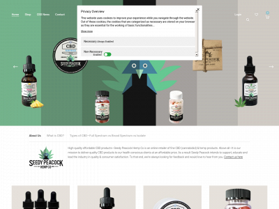 seedypeacock.com snapshot