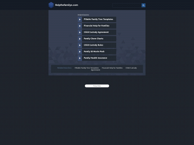 helpthefamilys.com snapshot