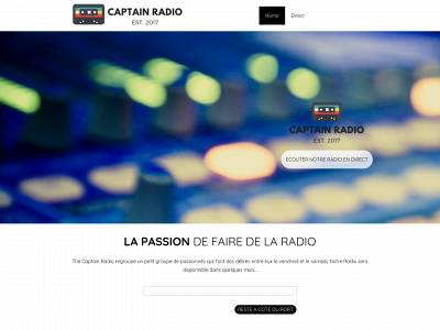 thecaptainradio.net snapshot