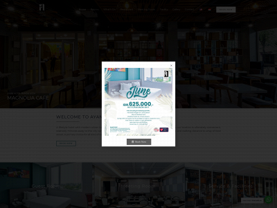 ayanihotel.com snapshot
