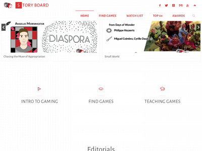 storyboardgamer.com snapshot