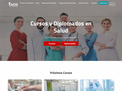 acis.org.pe snapshot