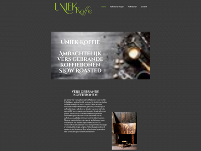 uniekkoffie.nl snapshot