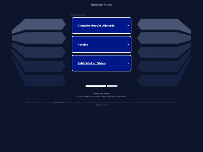 innovarte.es snapshot