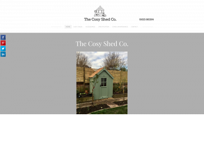 www.thecosyshedco.co.uk snapshot