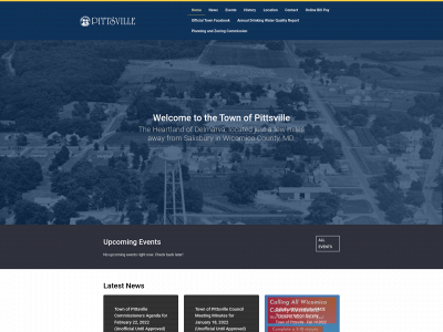 pittsvillemd.gov snapshot