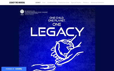 legacythemusical.weebly.com snapshot