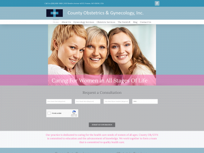 countyobgyn.com snapshot