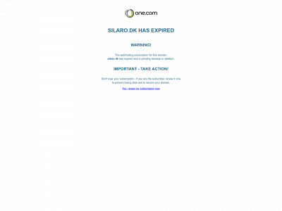silaro.dk snapshot
