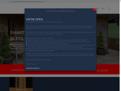 windowdesigns.co.uk snapshot