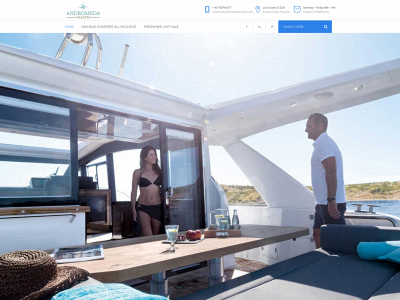 andromedayachts.com snapshot
