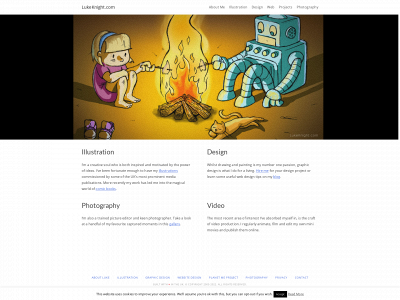 lukeknight.com snapshot