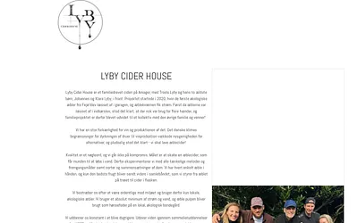 lybyciderhouse.dk snapshot