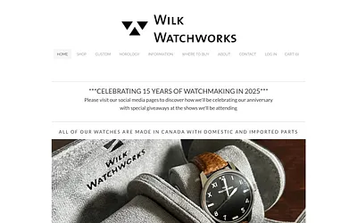 www.wilkwatchworks.com snapshot