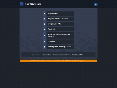 nutrifitwv.com snapshot
