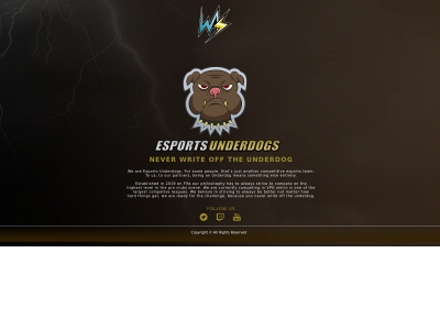 esportsunderdogs.co.uk snapshot