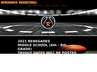renegadesbasketball.club snapshot