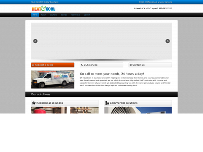 heatkool.com snapshot